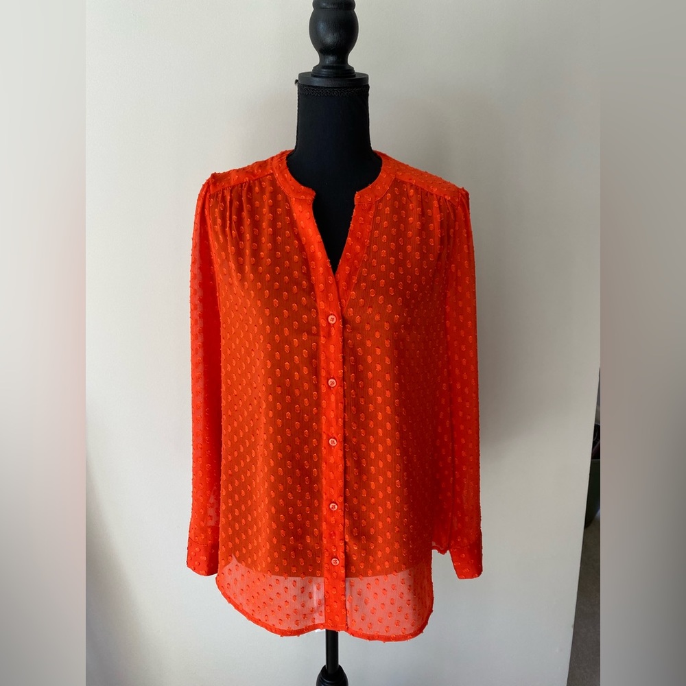 NWT- beautiful Banana Republic blouse size Medium, never worn